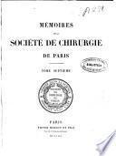 Mémoires de la Société de chirurgie de Paris