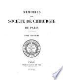 Mémoires de la Société de Chirurgie de Paris