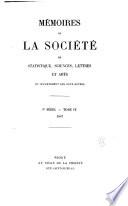 Mémoires de la Société de statistique du département des Deux-Sèvres