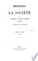 Mémoires de la Société de statistique, sciences, lettres et arts du département des Deux-Sèvres