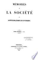 Mémoires de la Société des antiquaires de l'Ouest