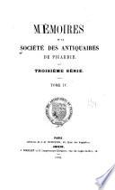 Mémoires de la Société des antiquaires de Picardie