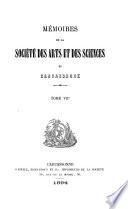 Mémoires de la Société des arts et des sciences de Carcassonne
