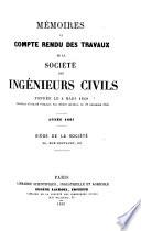 Mémoires de la Société des Ingénieurs Civils de France