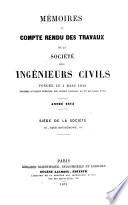 Mémoires de la Société des Ingénieurs Civils de France