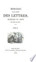Mémoires de la Société des lettres, sciences et arts de Bar-le-duc