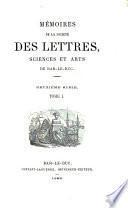 Mémoires de la Société des lettres, sciences et arts de Bar-le-Duc