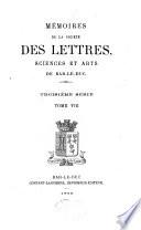 Mémoires de la Société des lettres, sciences et arts de Bar-le-Duc