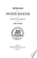 Mémoires de la Société Éduenne