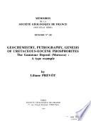 Mémoires de la Société géologique de France