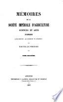 Mémoires de la Société nationale d'agriculture, sciences et arts d'Angers