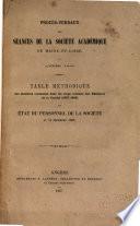 Mémoires de la Société nationale d'agriculture, sciences et arts d'Angers