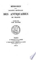 Mémoires de la Société nationale des antiquaires de France