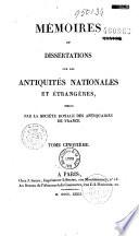 Mémoires de la Société nationale des antiquaires de France