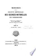 Mémoires de la Société nationale des sciences naturelles de Cherbourg