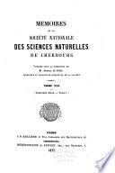 Mémoires de la Société nationale des sciences naturelles et mathématiques de Cherbourg