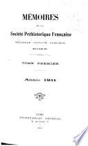 Mémoires de la Société préhistorique française