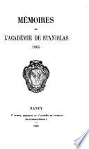 Memoires de la Société royale des sciences et belles-lettres de Nancy
