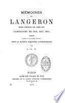 Mémoires de Langeron