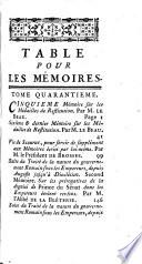 Mémoires de Littérature, tirés des registres de l'Académie ... depuis son renouvellement jusqu'en 1760