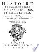 Mémoires de littérature tirés des registres de l'Académie royale des inscriptions et belles-lettres