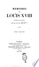 Mémoires de Louis 18