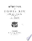 Mémoires de Louis XIV