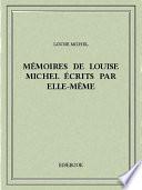 Mémoires de Louise Michel écrits par elle-même