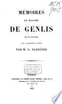 Mémoires de Madame de Genlis