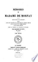 Mémoires de Madame de Mornay