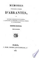 Mémoires de Madame la duchesse d'Abrantès