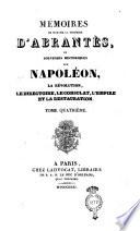 Memoires de madame la duchesse D'Abrantes, ou souvenirs historique sur Napoleon, la revolution, le directoire, le consulat, l'empire et la restauration