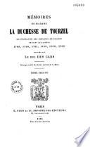 Mémoires de Madame la Duchesse de Tourzel, gouvernante des enfants de France