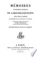 Mémoires de Madame la Marquise de Larochejaquelein