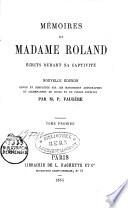 Mémoires de madame Roland