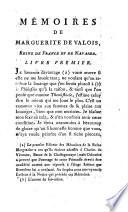 Mémoires de Marguerite de Valois, reine de France et de Navarre