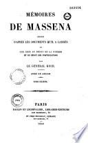Mémoires de Masséna