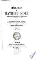 Mémoires de Mathieu Molé