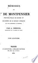 Mémoires de Mlle de Montpensier...