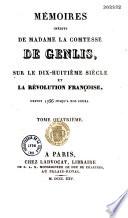 Mémoires de Mme la marquise de Bonchamps, sur la Vendée
