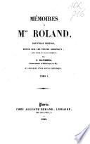 Mémoires de Mme Roland