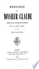 Mémoires de Monsieur Claude