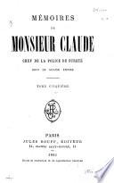 Mémoires de Monsieur Claude