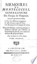 Memoires de Montecuculi, generalissime des troupes de l'empereur