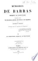 Mémoires de Paul de Barras