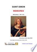 Mémoires de Saint-Simon - Volumes 01 à 11 - 1691 - 1723
