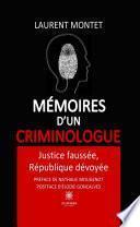 Mémoires d’un criminologue