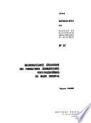 Mémoires du Bureau de recherches géologiques et minières