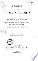 Mémoires du Duc de Saint-Simon