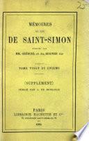 Mémoires du duc de Saint-Simon
